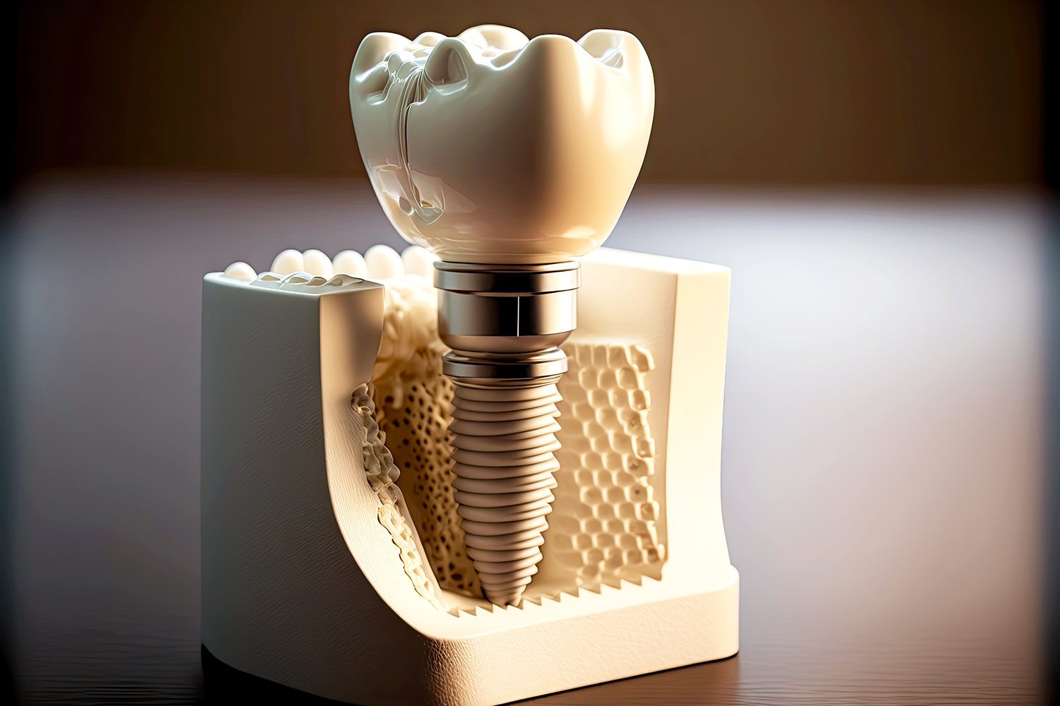 Kerámia implantátum beültetés Sopronban